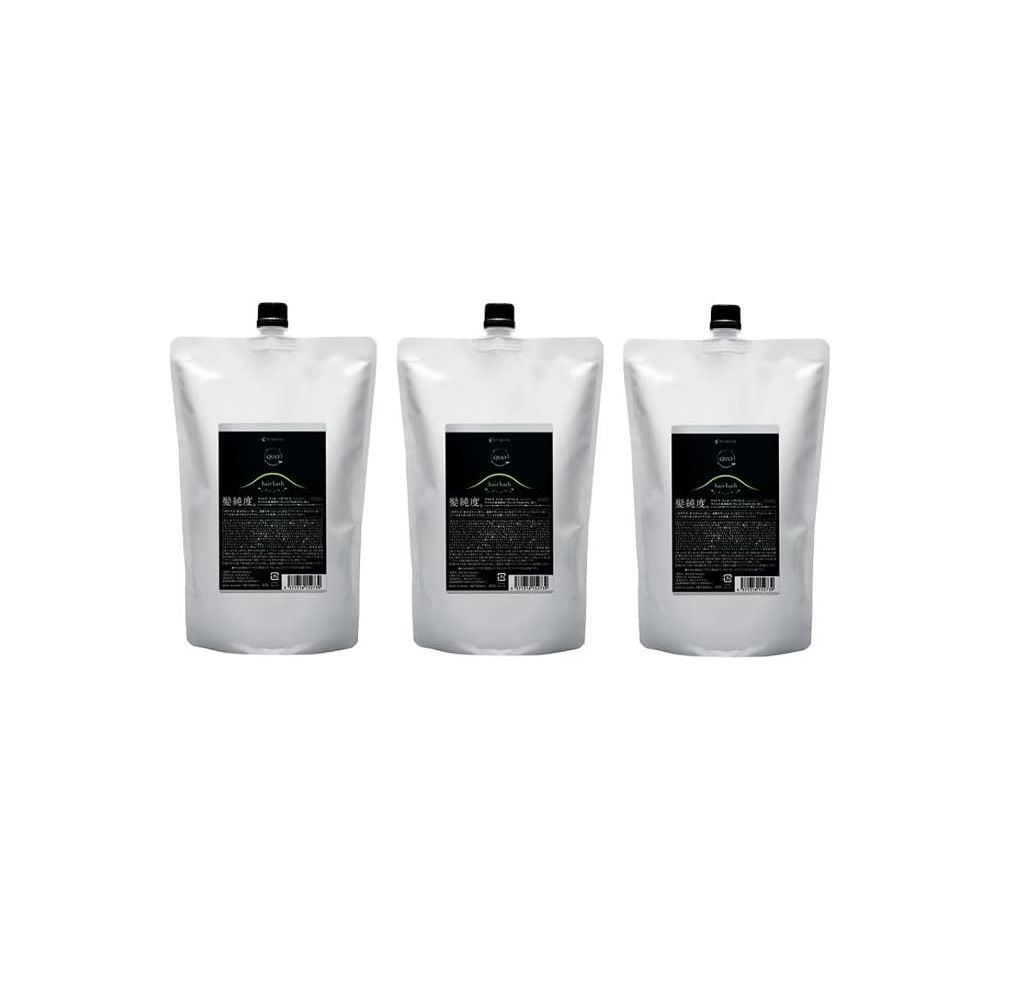 アマトラ QUO クゥオ ヘアバス H シャンプー 850ml レフィル ×3セット