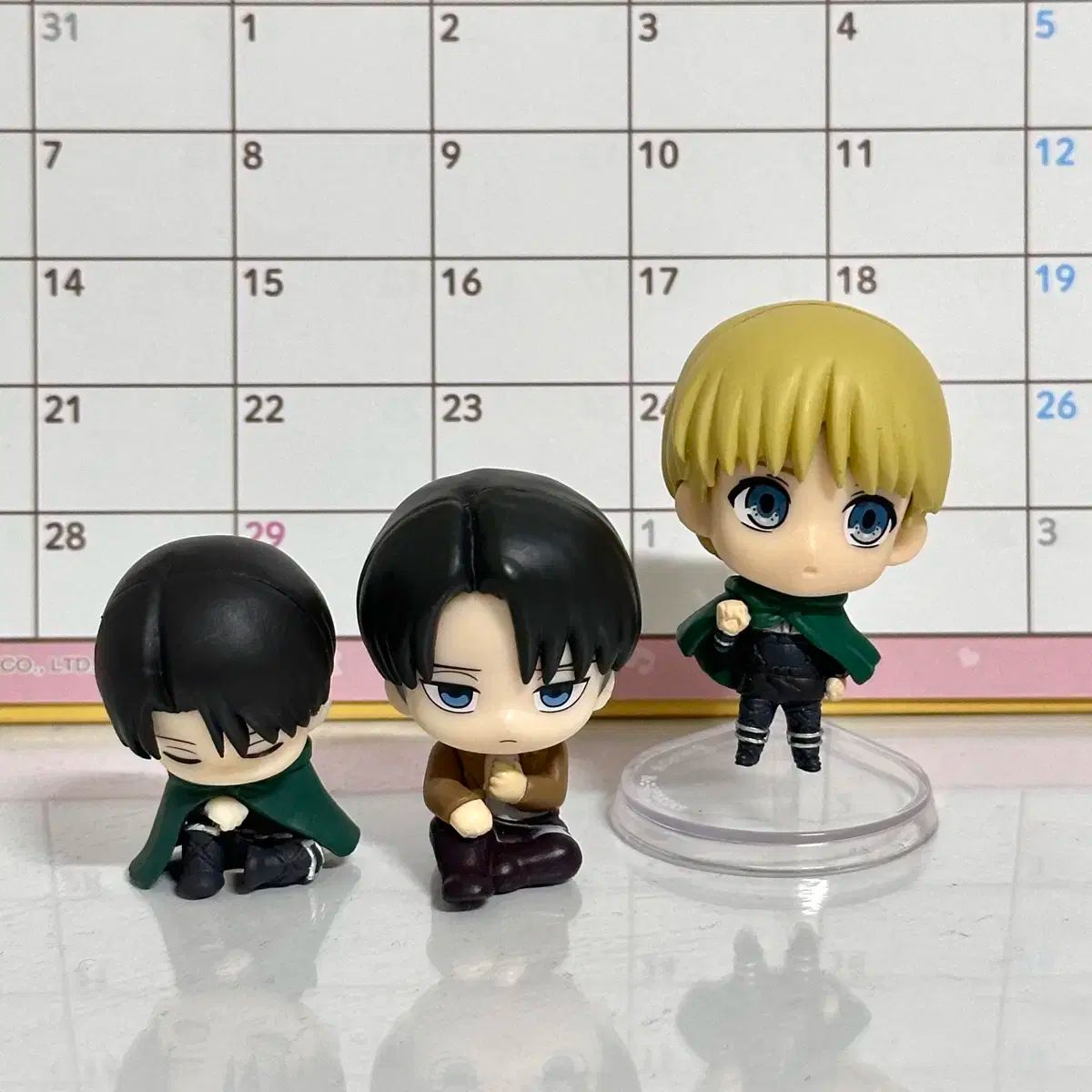 進撃の巨人 ねむらせ隊 全5種 コンプリートセット 進撃の巨人