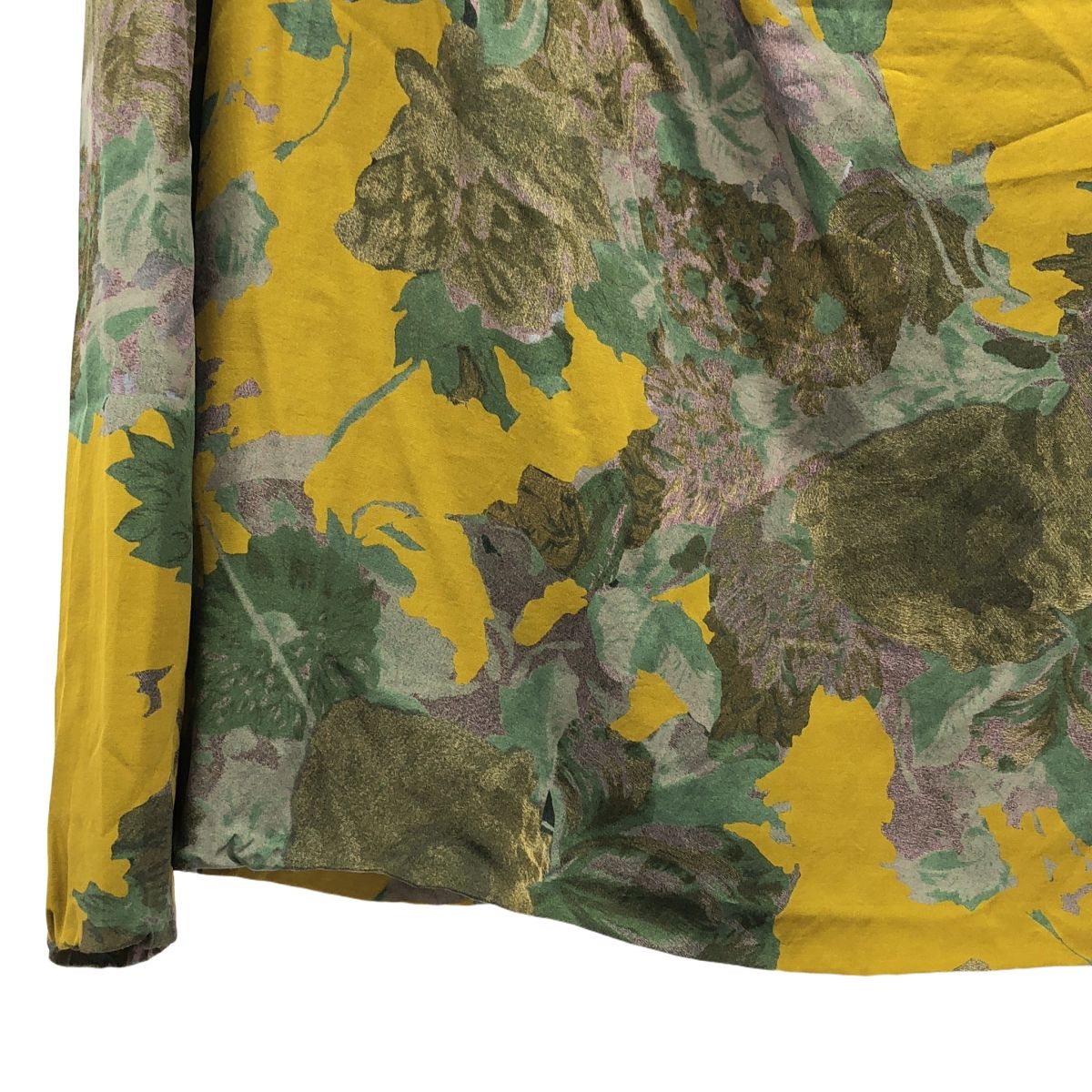DRIES VAN NOTEN / ドリスヴァンノッテン | ドレープデザイン 花