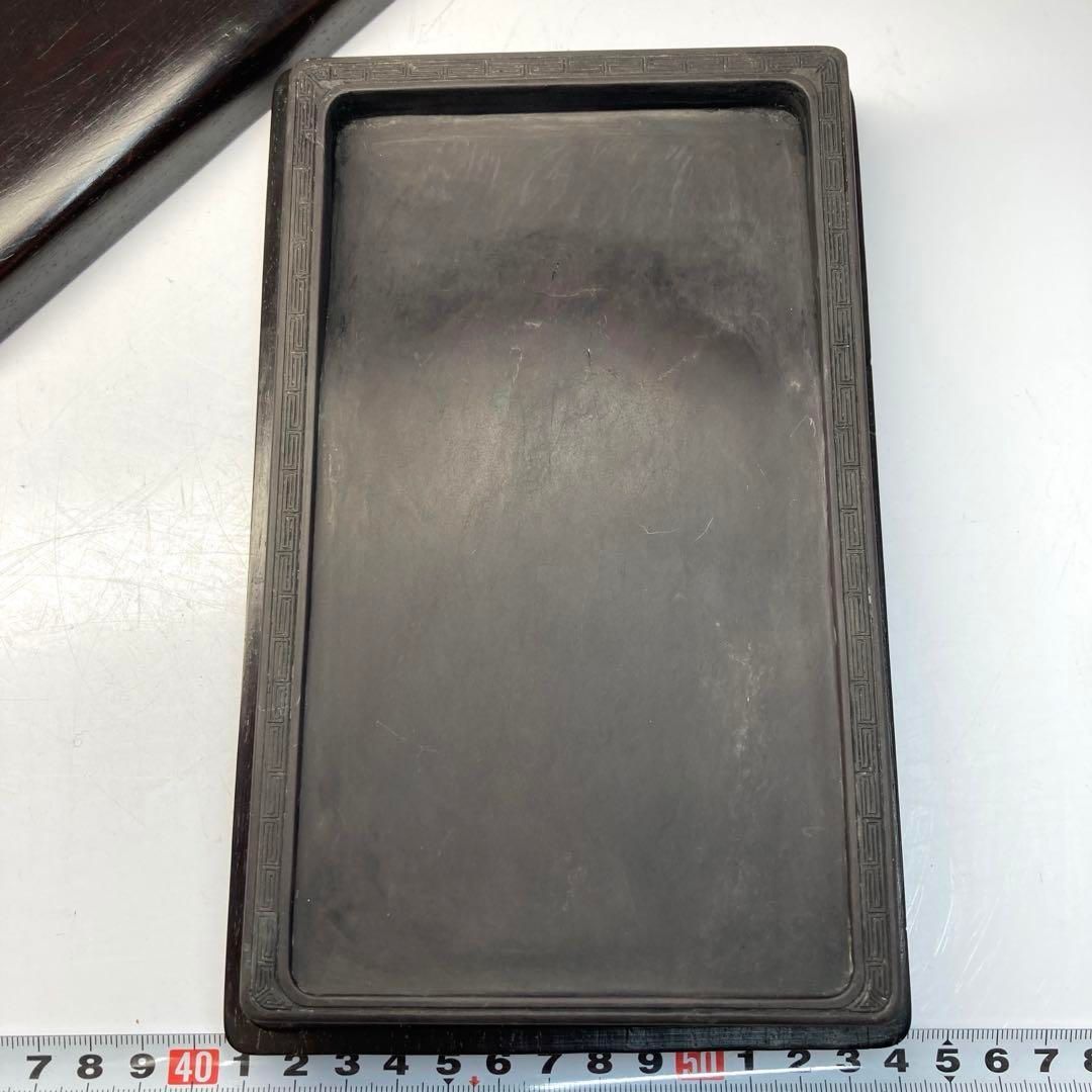 時代 硯石 唐木 1028g 東Y6-0315 トヒカト