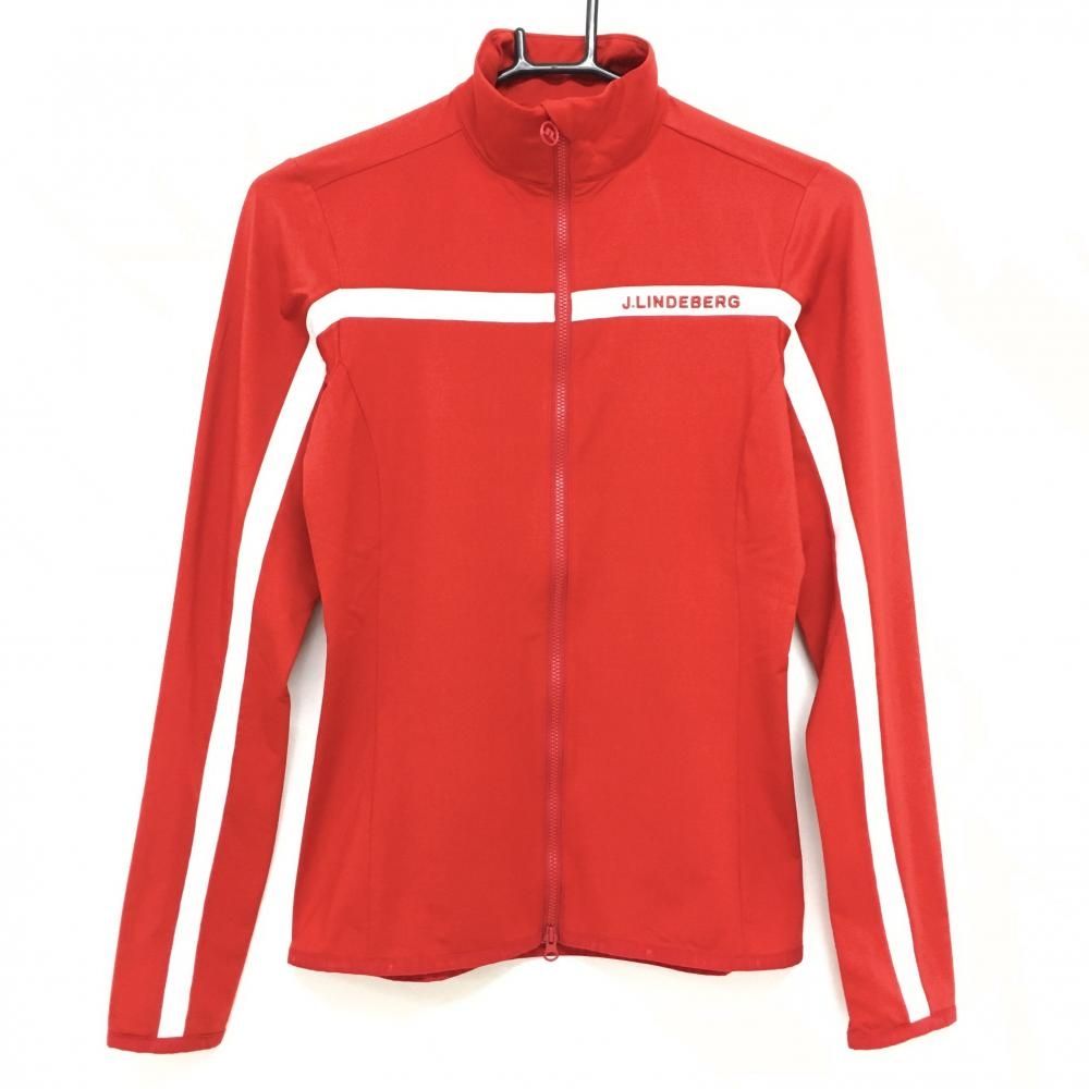 超美品】ジェイリンドバーグ ジャケット レッド×白 ストレッチ 超美品】ジェイリンドバーグ ジャケット レッド×白 ストレッチ