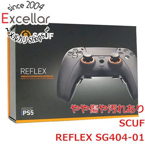 [bn:12] SCUF　PS5コントローラー REFLEX SG404-01　Steel Gray 元箱あり