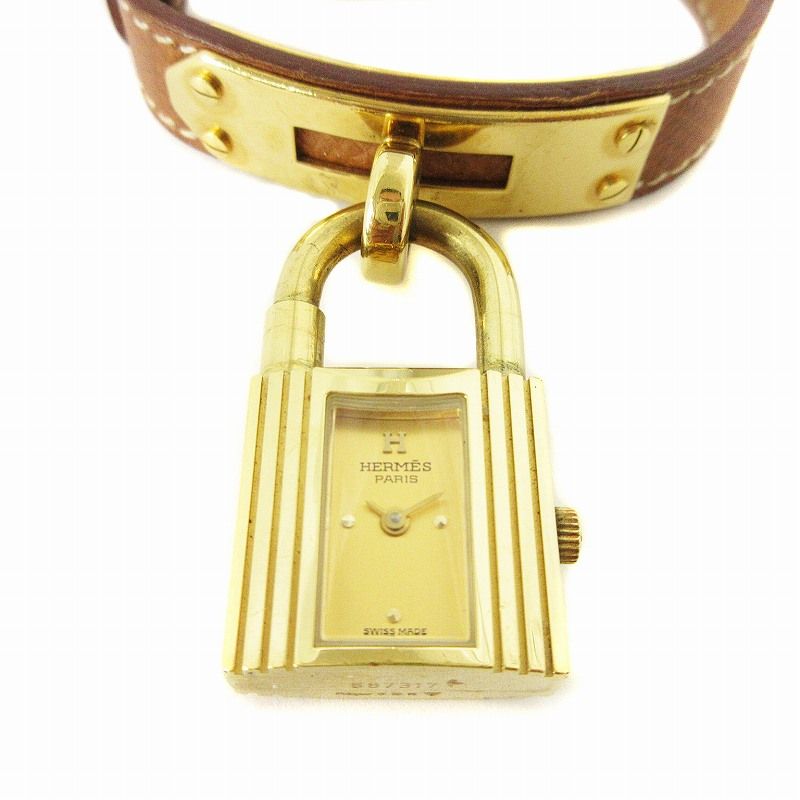 エルメス HERMES ヴィンテージ ケリーウォッチ 腕時計 カデナ