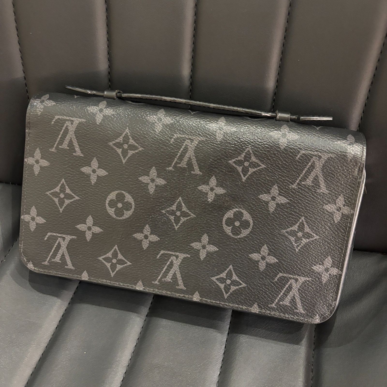 極上美品✨ルイヴィトン M61698 ジッピーXL ICチップ 現行金具 IC LOUIS VUITTON ルイ・ヴィトン ジッピーXL M61698 モノグラム