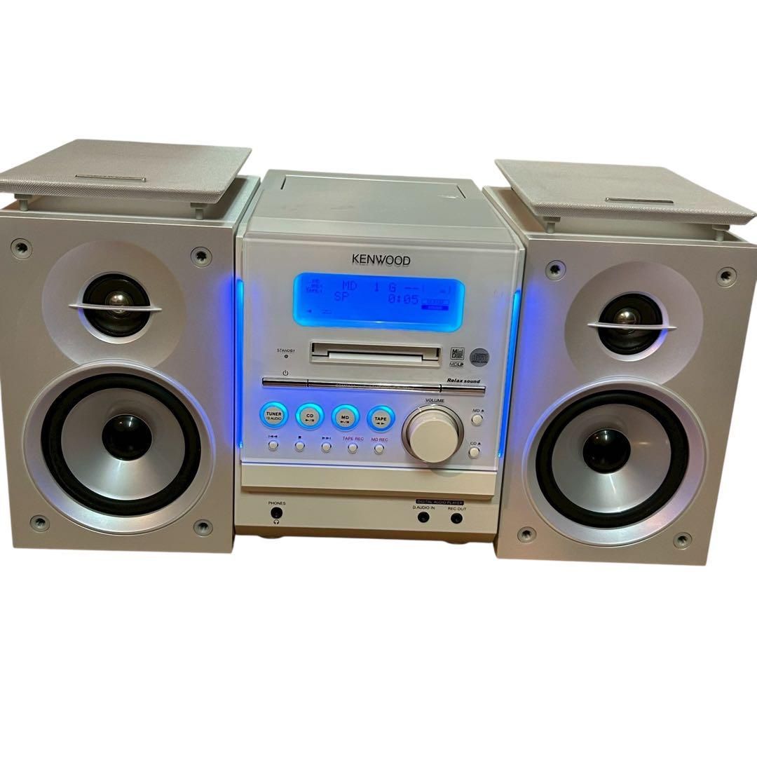 KENWOOD CD MD カセットSZ-3MDコンパクトHi-Fiシステム