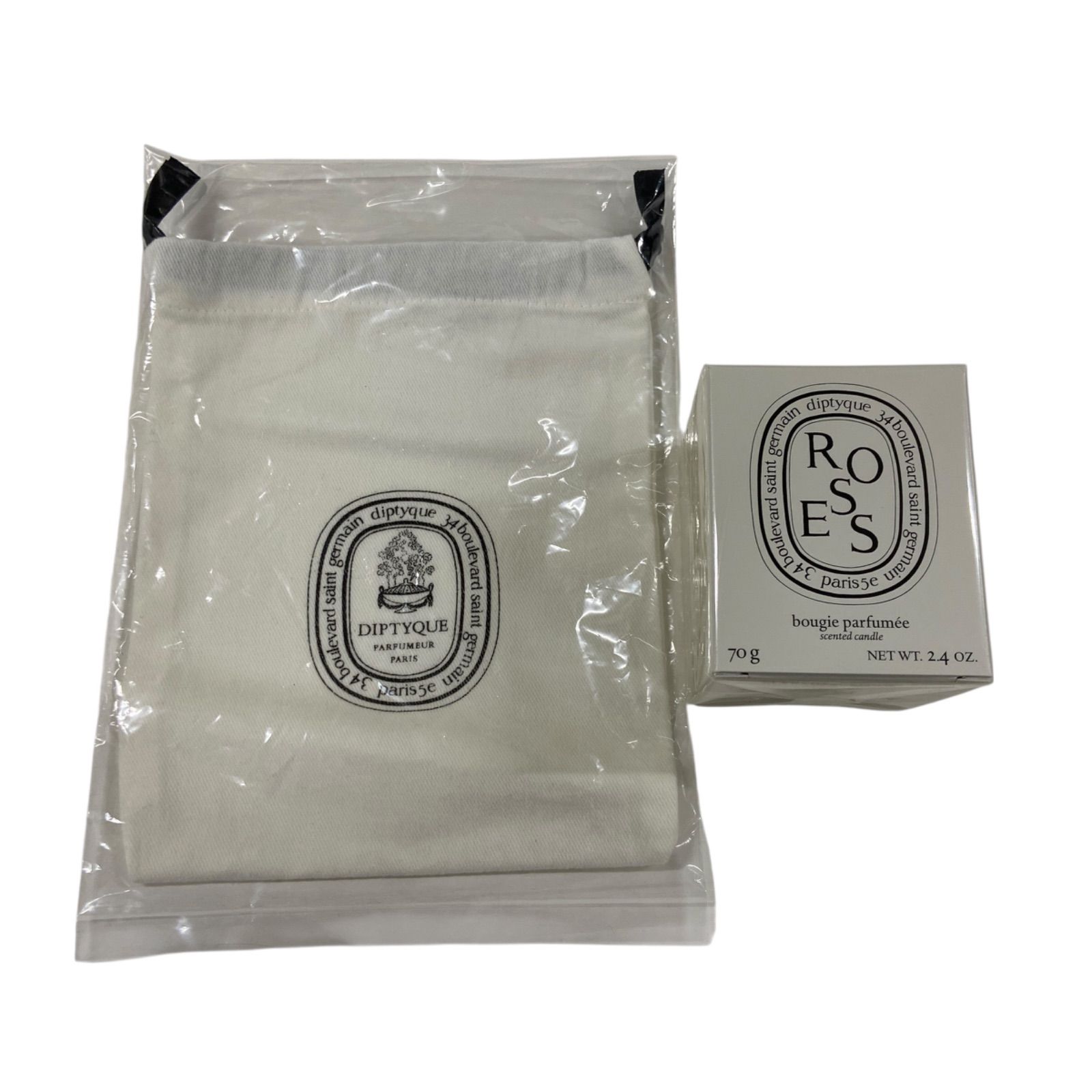 diptyque ミニキャンドル ローズ 70g スモール キャンドル コフレ