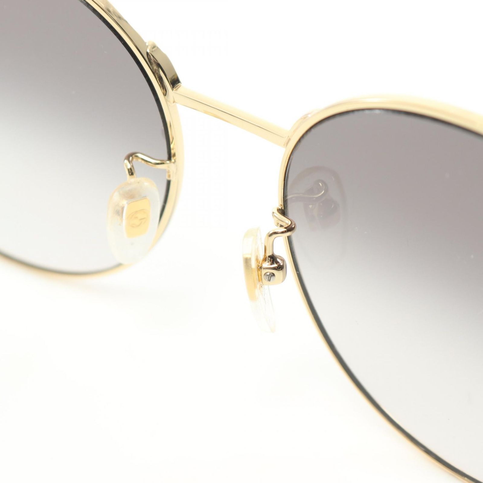 GUCCI✨️サングラス シェリーライン GGロゴ ゴールドデカレンズ グッチ GUCCI サングラス シェリーライン GG0206SK ゴールド