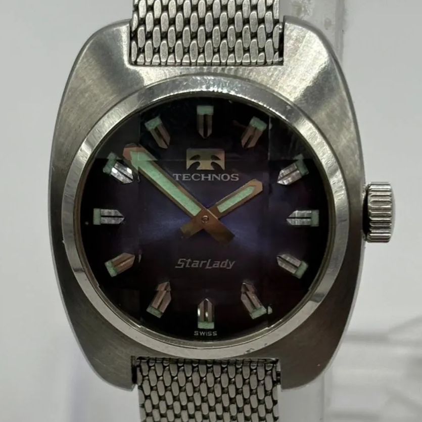 ✨稼動品✨】テクノス Star Lady スターレディ 手巻き 腕時計 