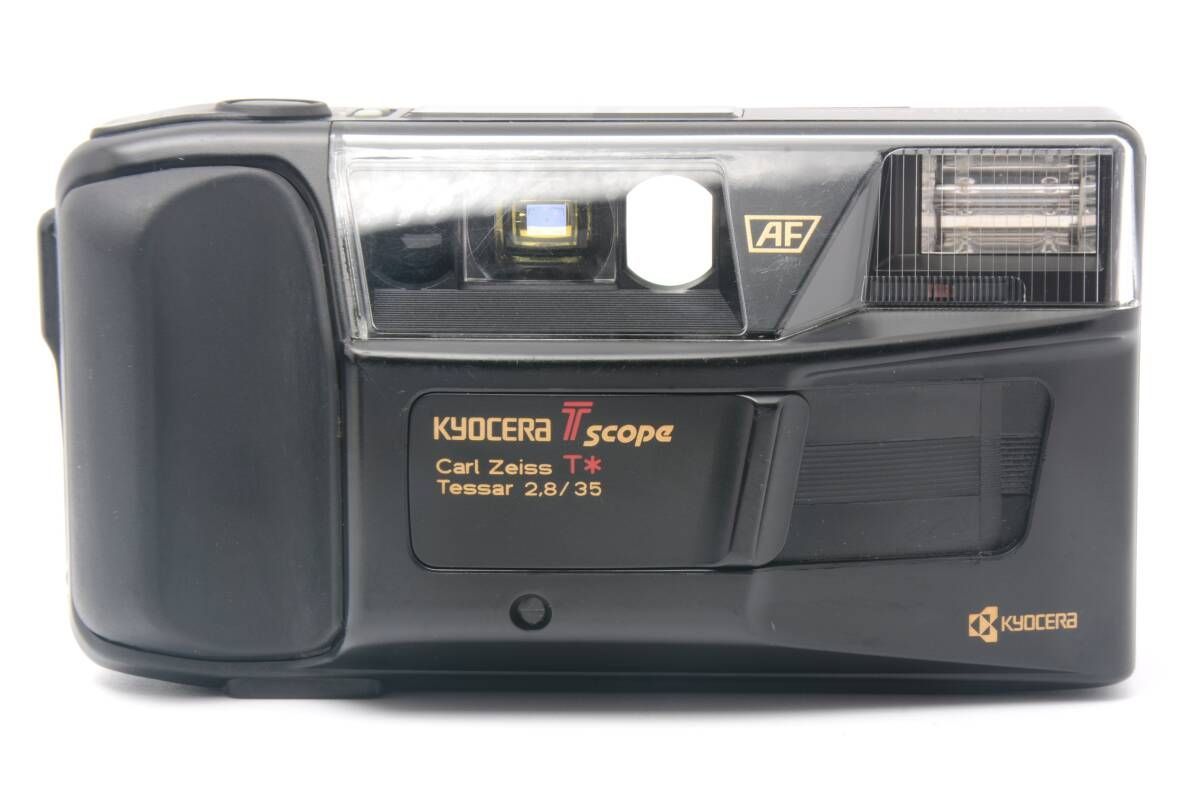 【C6671】京セラ T Scope Carl Zeiss T＊ Tessar 京セラ KYOCERA T SCOPE Carl Zeiss T＊ Tessar 35mm F2.8