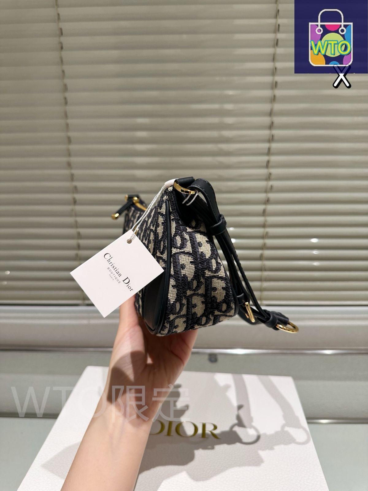 今日特価】DIOR Baguette Hobo Underarm Bag ディオール