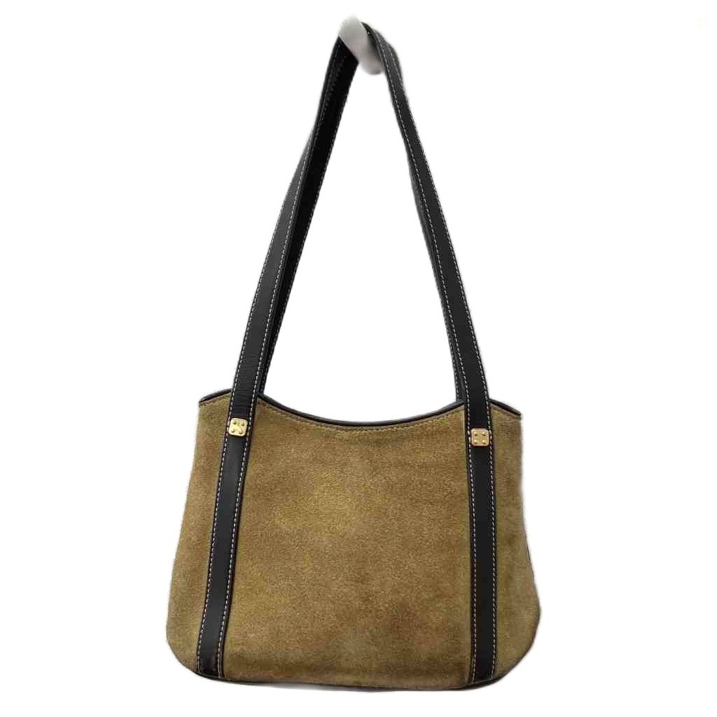 LOEWE ロエベ ボストンバッグ ハンドバッグ アナグラム スエード ベージュ ヴィンテージ ミニボストンバッグ ハンドバッグ アナグラム