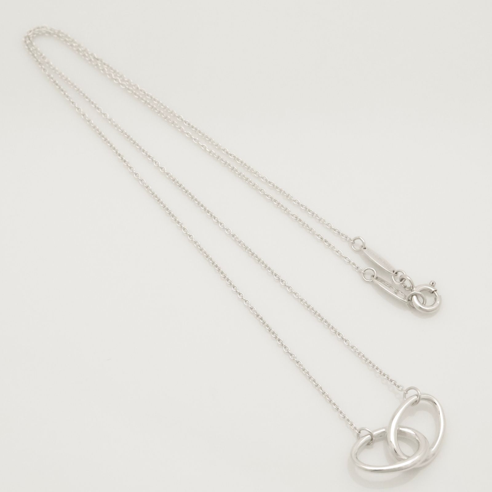 美品】ティファニー TIFFANY&Co. ダブル ループ エルサ