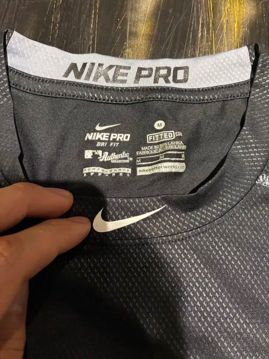 M NIKE ナイキ プロ ハイパークール スパンアンダーティー サンフランシスコ ジァイアンツ メジャーリーグ