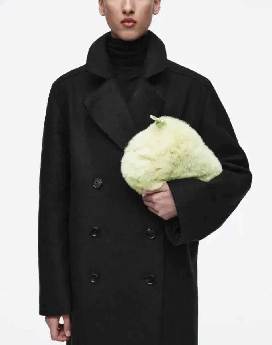 COS コス カヴァテッリ ミニ クラッチバッグ ペイルグリーン