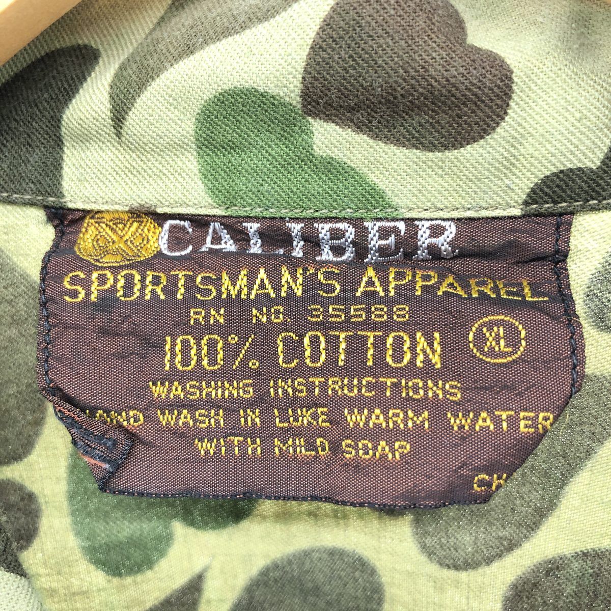 古着 70年代 CALIBER SPORTSMAN&#39;S APPAREL 迷彩柄 ハンティングベスト レディースS相当 ヴィンテージ /eaa524918 古着 70年代 CALIBER SPORTSMAN'S APPAREL 迷彩柄 ハンティング