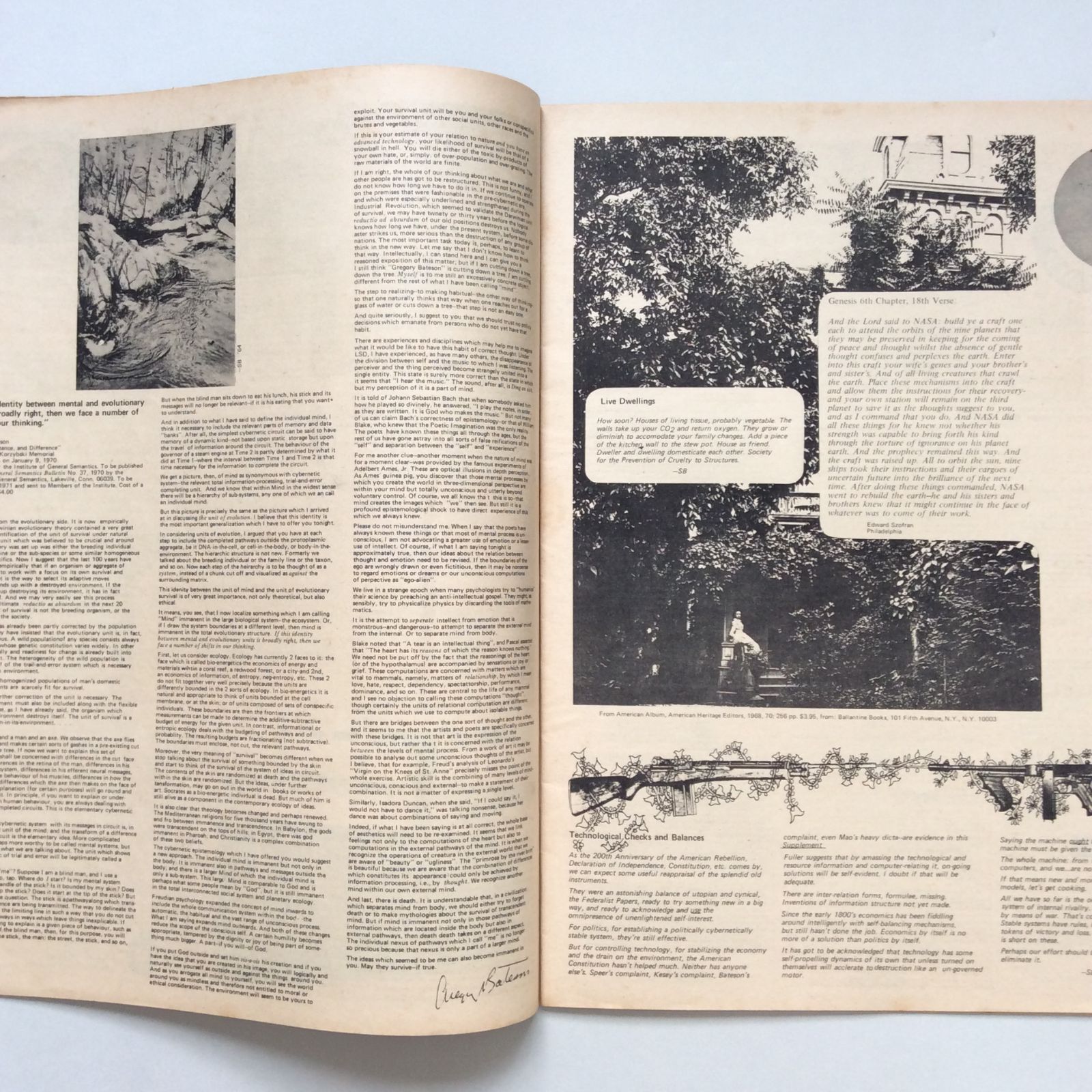 Whole Earth Catalog January 1971（ホールアースカタログ