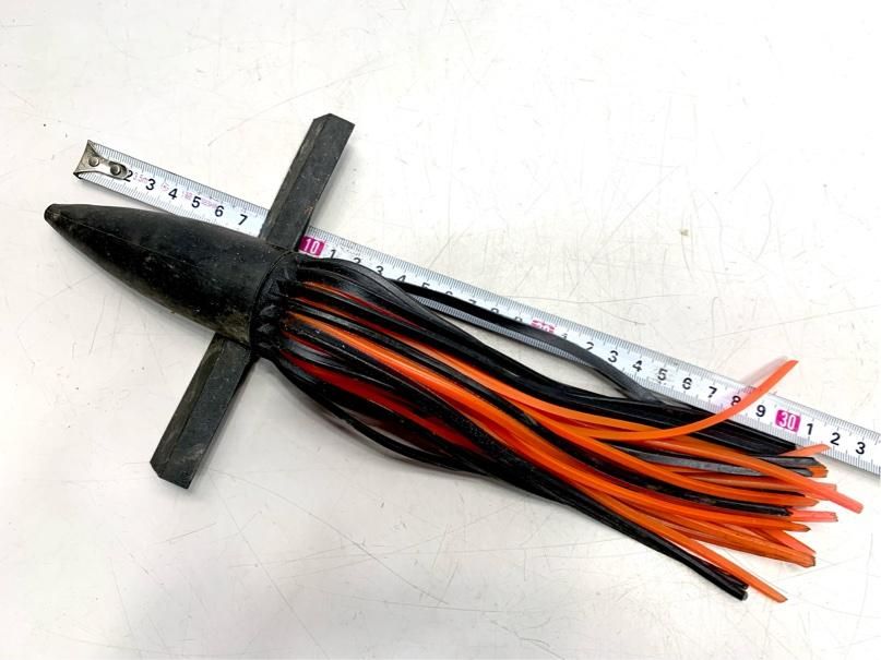 希少　ルアー　イカ　トローリング　32cm　マグロ　カジキ　大物釣りに A6835C99