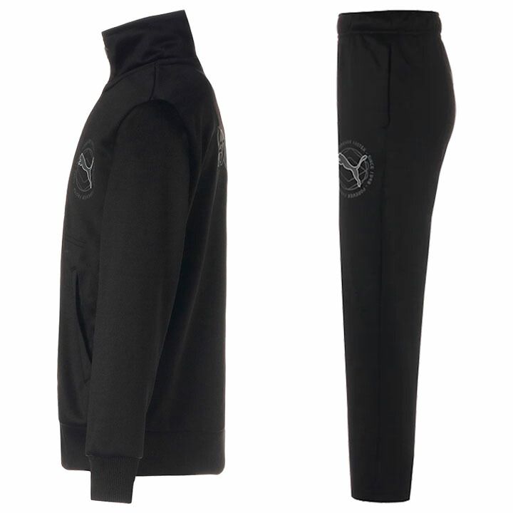 送料無料 プーマ キッズ ジャージ 上下 130-160cm 子供服 男の子 PUMA ACTIVE SPORTS ジャケット ロングパンツ セットアップ/ジュニア トレーニング スポーツウェア 上下組 運動 男児 子ども こども 小学生 ボーイズ トレーニン