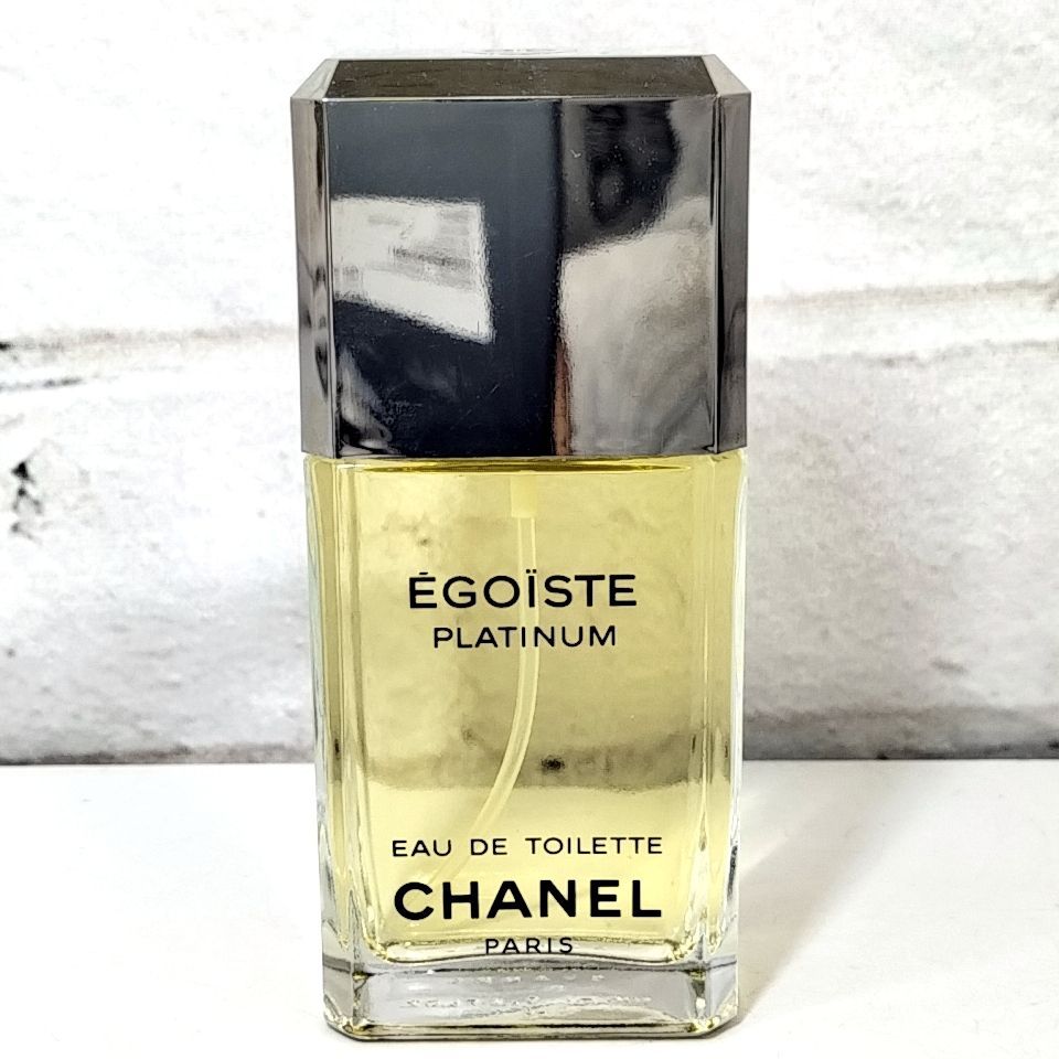 C 38 【 CHANEL 】 100ml ほぼ満タン EGOISTE PLATINUM シャネル エゴイストプラチナム EDT オードトワレ SP スプレー  香水 フレグランス - メルカリ