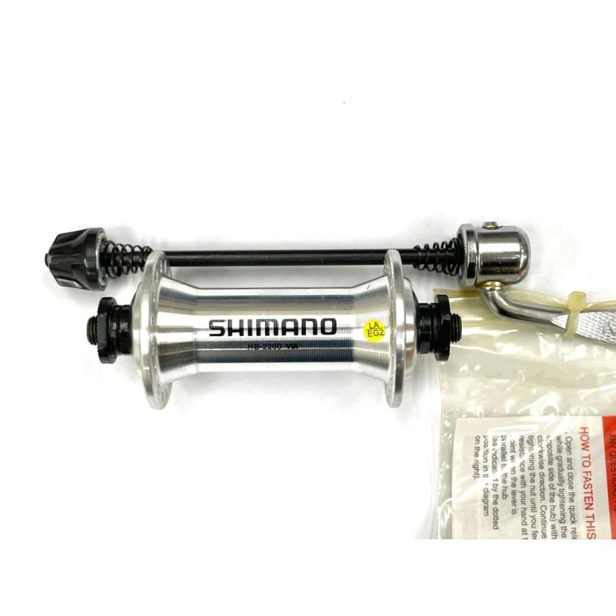 SHIMANO（シマノ）２２００ ロード用 前後ハブ HB､FH-2200 32H - メルカリ