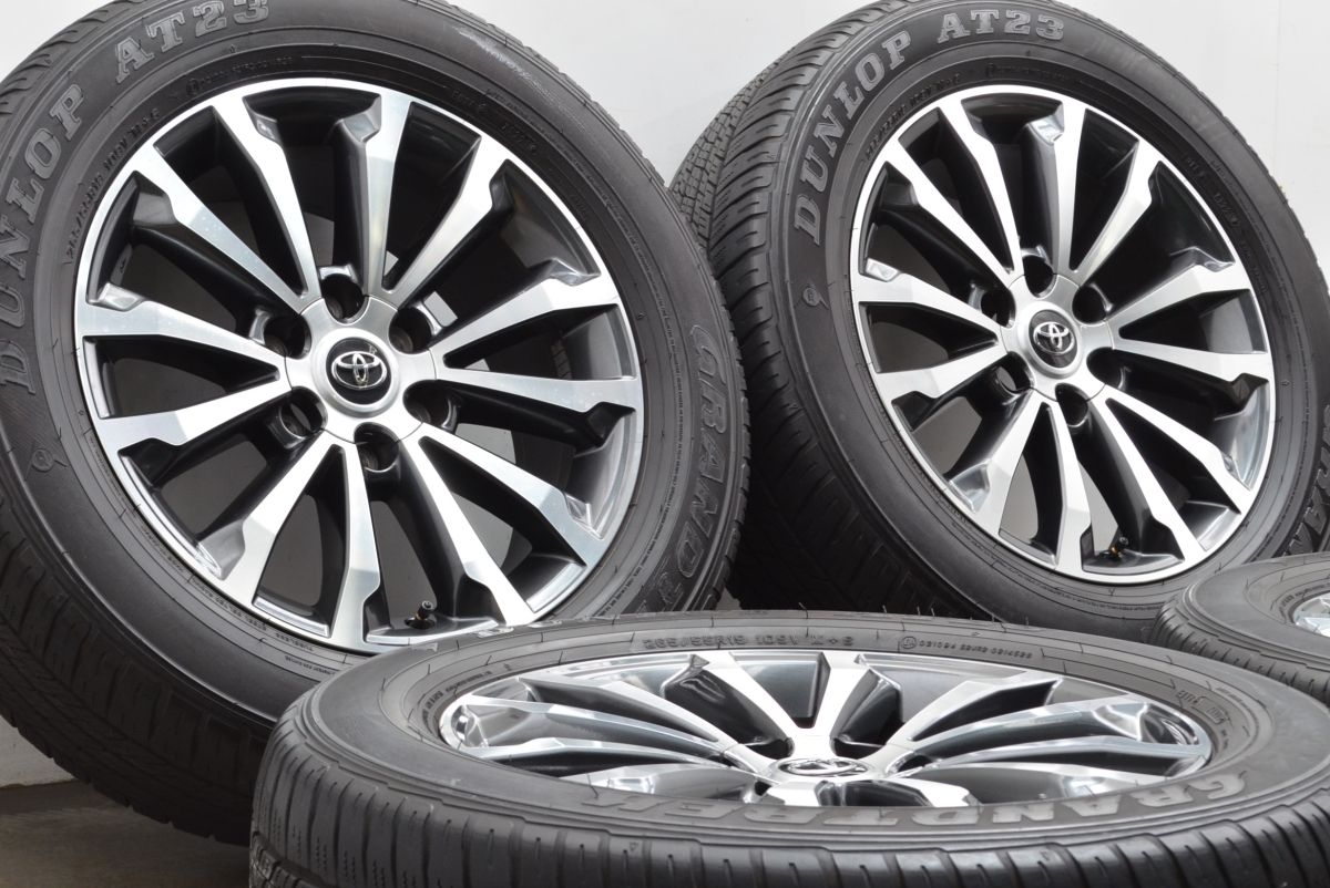 良好品】トヨタ 150 ランドクルーザー プラド TZ-G 後期 純正 19in 7.5