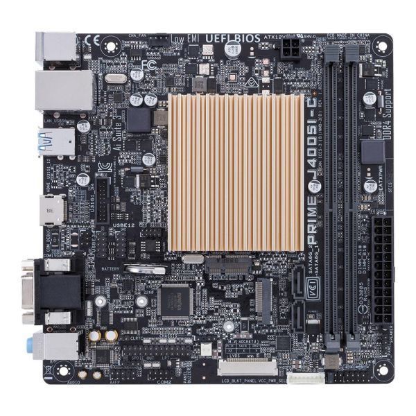 ASUS Prime J4005I-C Intel Celeron Dual-core J4005 SoC Processor Mini ITX Motherboard / CPU Combo