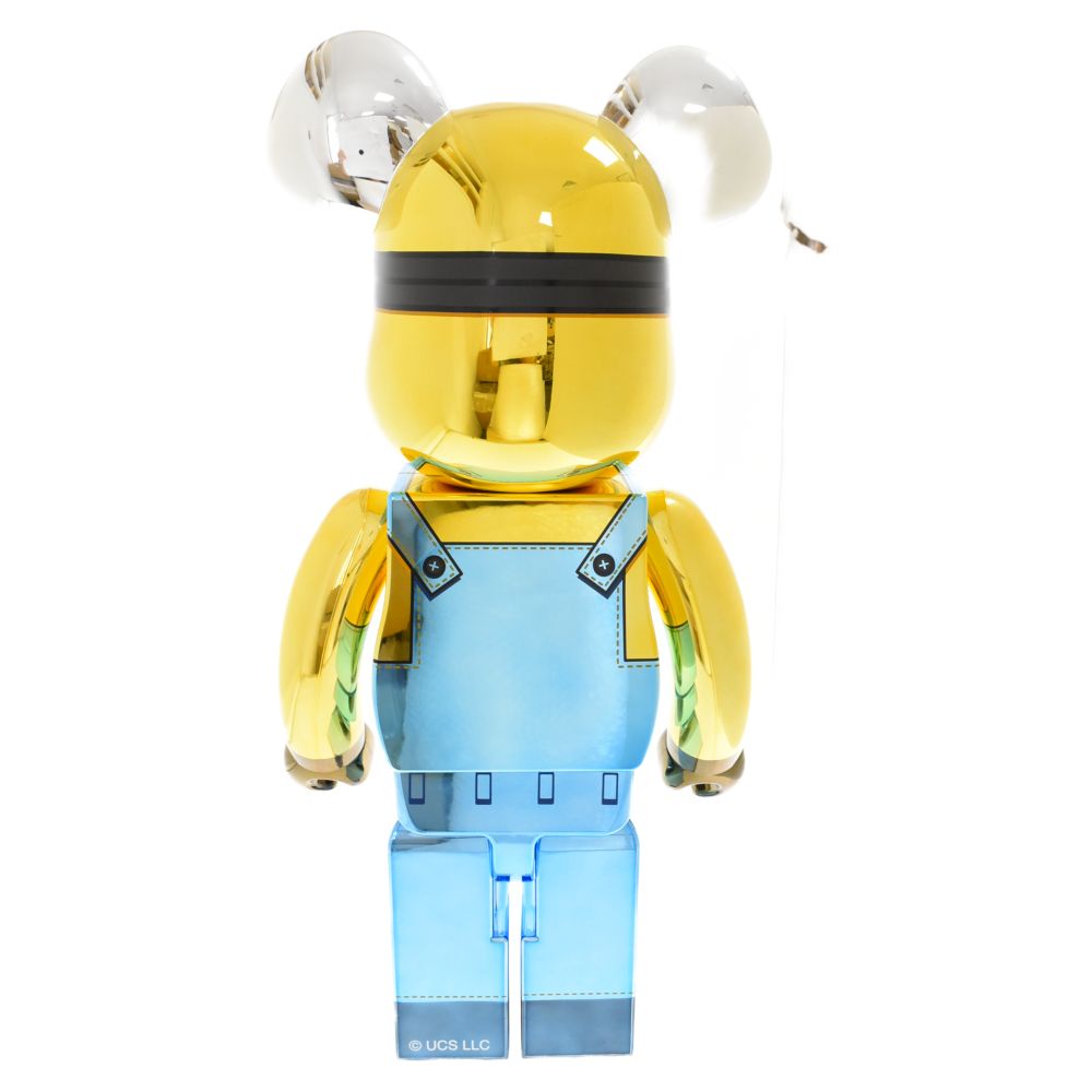 新品未開封 BE@RBRICK STUART Chrome Ver. 1000％ MEDICOM TOY (メディコムトイ) BE@RBRICK STUART Chrome Ver 1000