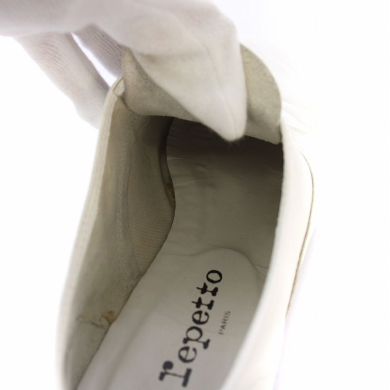 レペット ジジ エナメル レースアップシューズ 37.5 ホワイト 楽天市場】レペット/REPETTO シューズ メンズ ZIZI HOMME ジジ