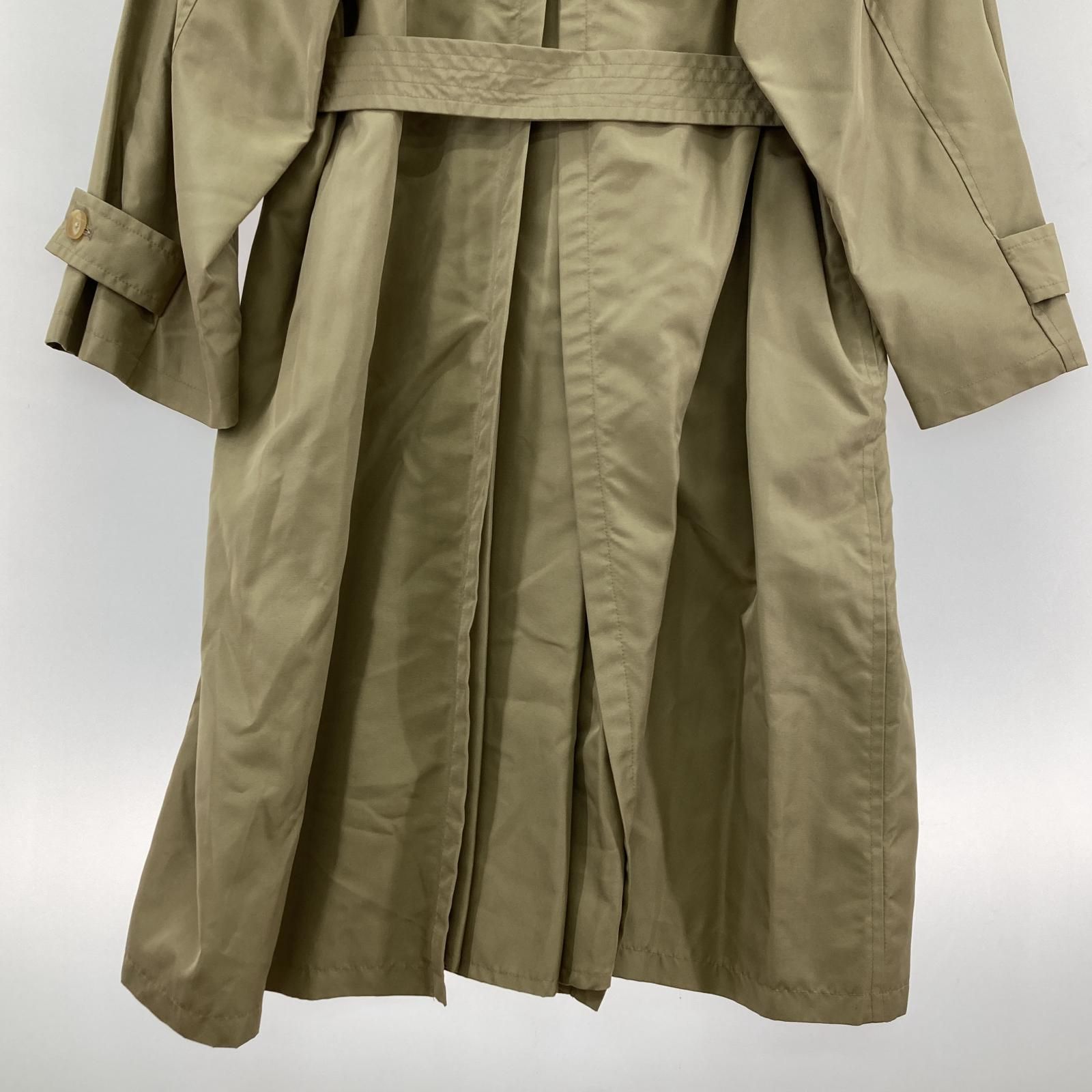 blanc ym Silk Grosgrain Trench Coat