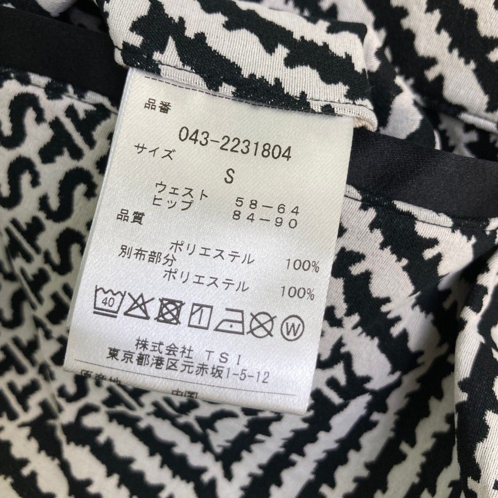 サイズ：S ST ANDREWS セントアンドリュース  ロングパンツ ロゴ総柄 ブラック系 [240101427515] ゴルフウェア レディース ストスト 美品】ST ANDREWS セントアンドリュース ロングパンツ ロゴ総柄