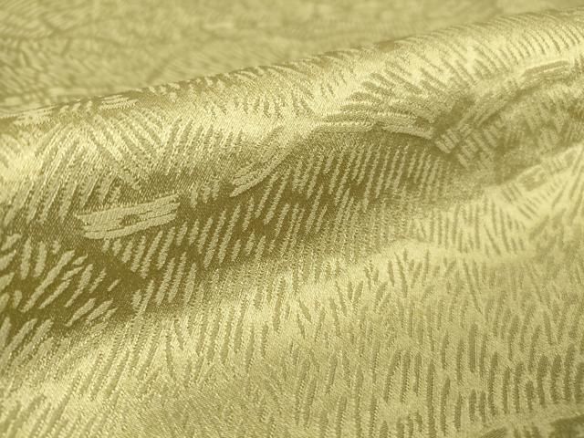 平和屋着物▽上質な色無地 単衣 笹地紋 錆青磁色 正絹