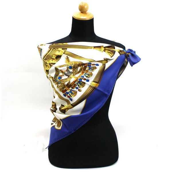 エルメス シルク スカーフ カレ90 caty - メルカリ