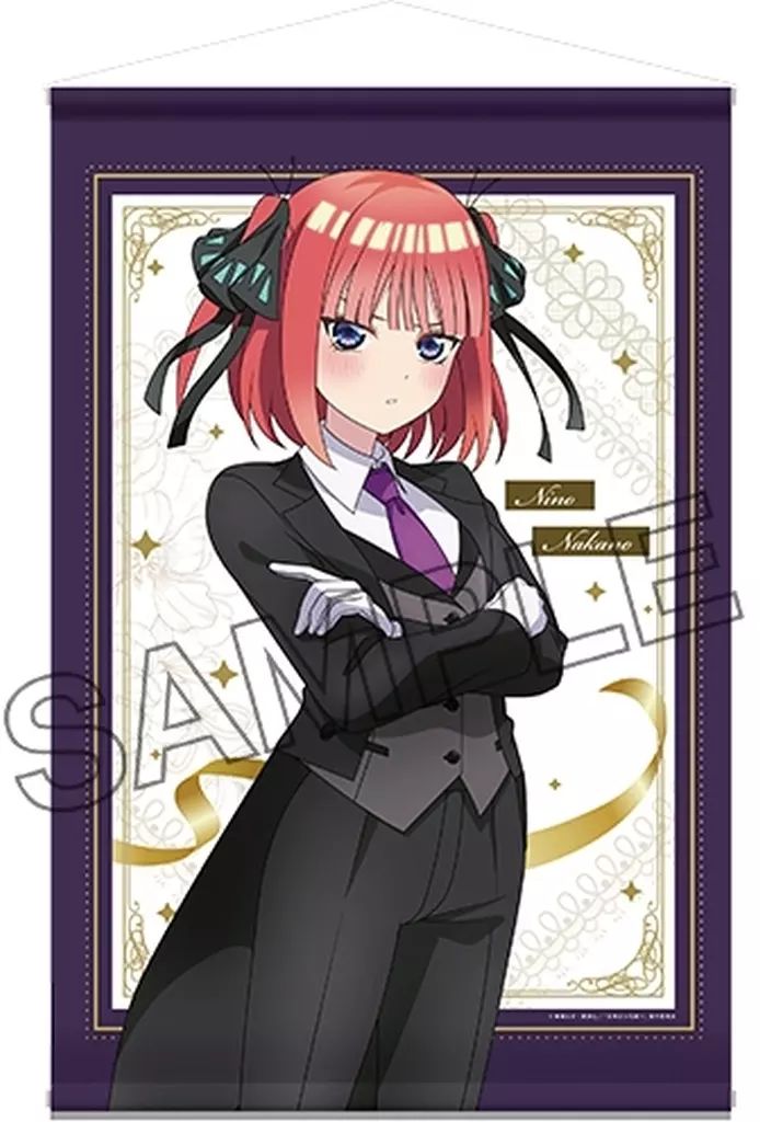 中古】タペストリー 中野二乃 描き下ろしB2タペストリー 「五等分の