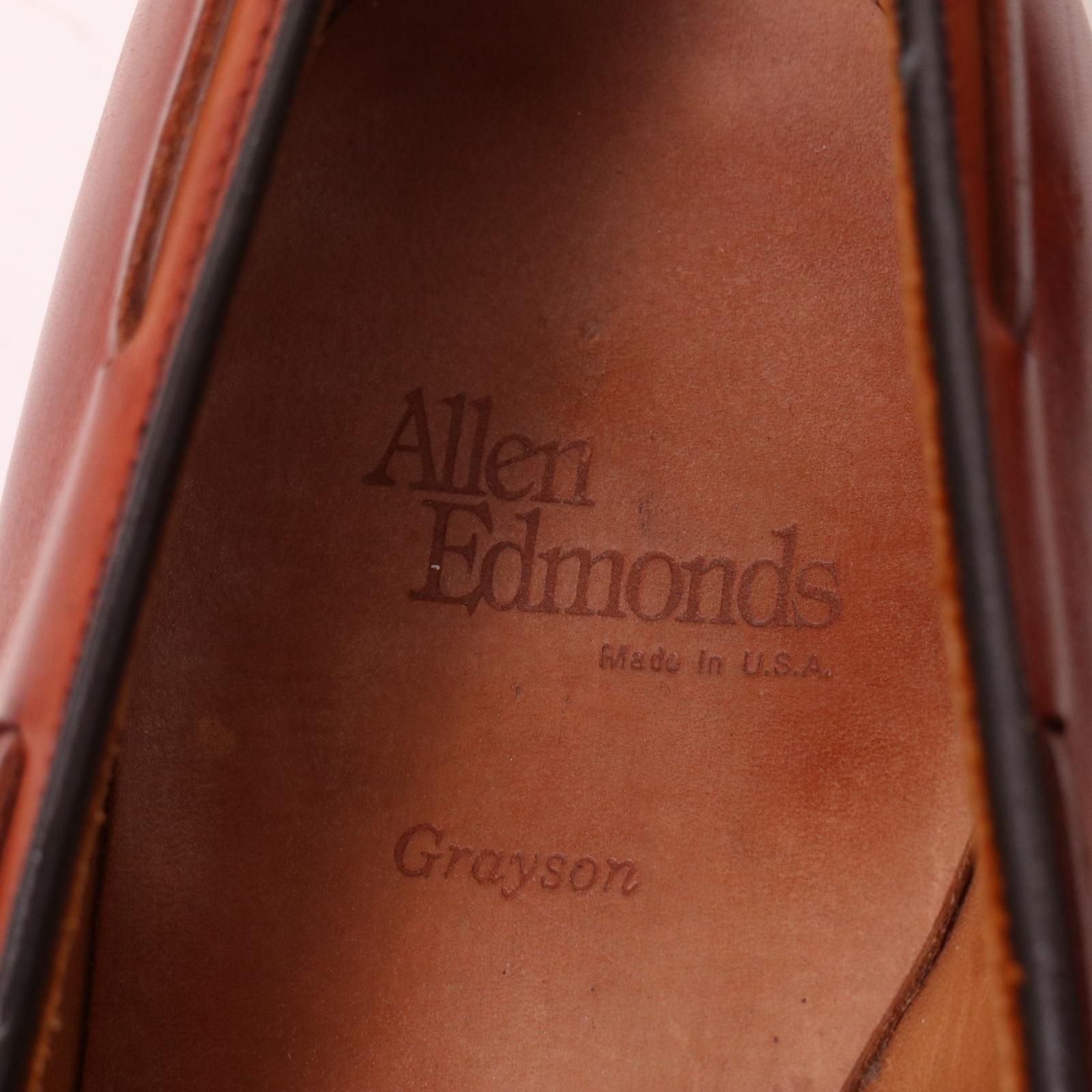 Allen Edmonds アレンエドモンズ レザー タッセルローファー ドレスシューズ 表記サイズ11.5 D　【2406】