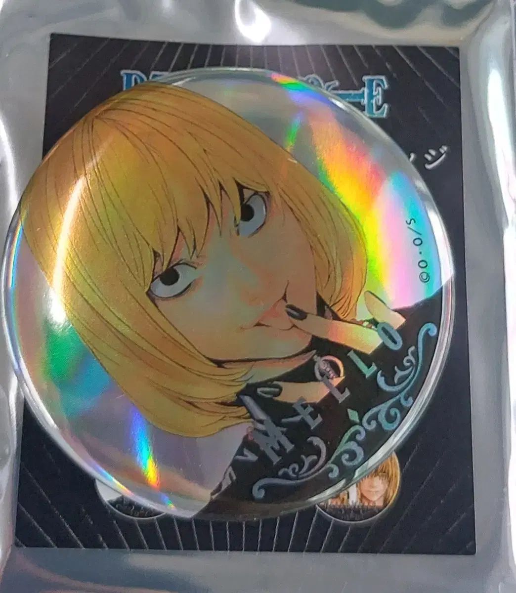 デスノート メロ 缶バッジ デスノート DEATH NOTE メタル缶バッジ ラッキー缶バッジ メロ