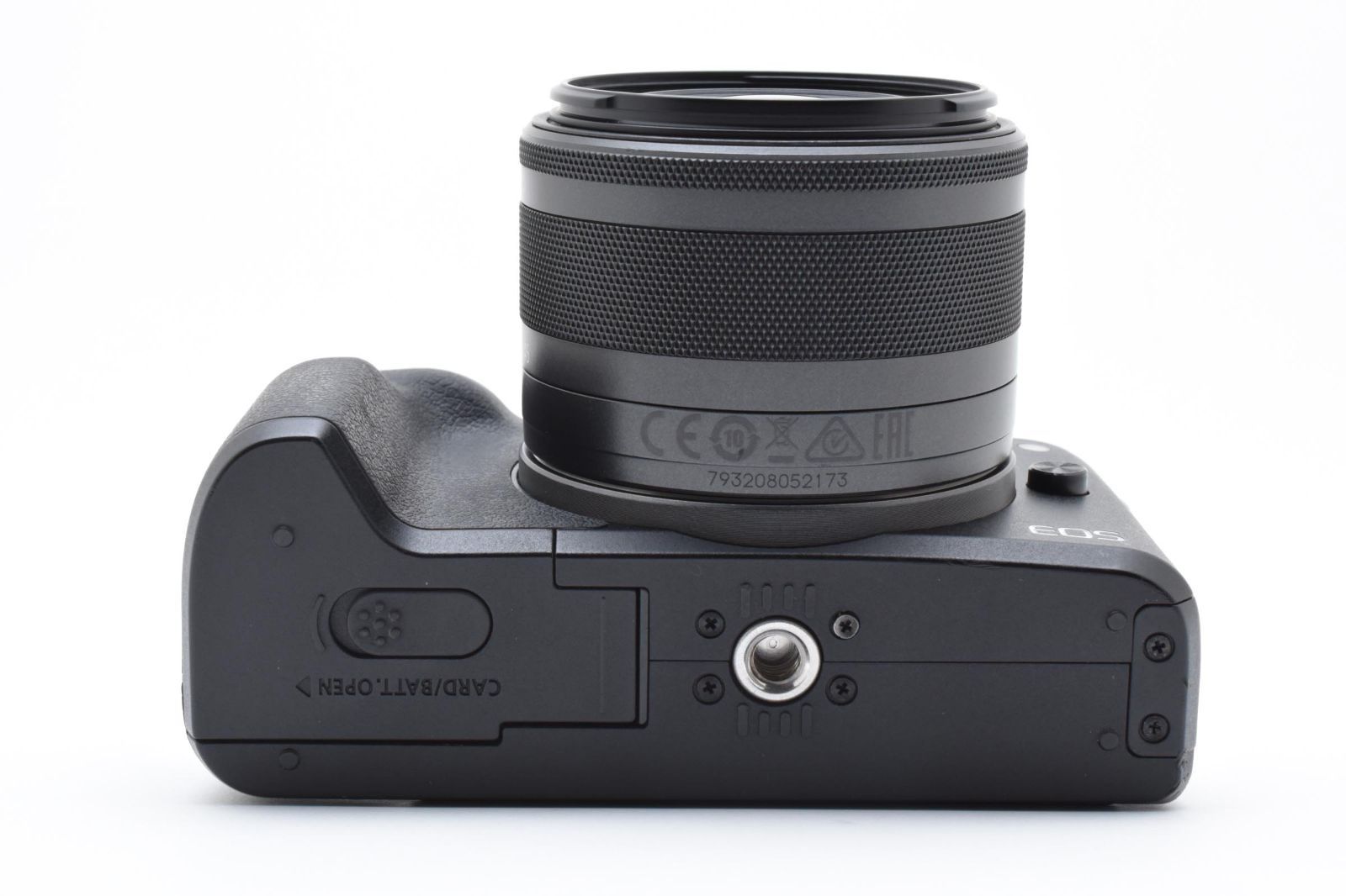 【安心の正規品】 超 上 キヤノン Canon EOS Kiss M EF-M15-45 IS STM レンズキット ブラック ショット数3000回以下 元 き 多数 完動品 96P47A509192