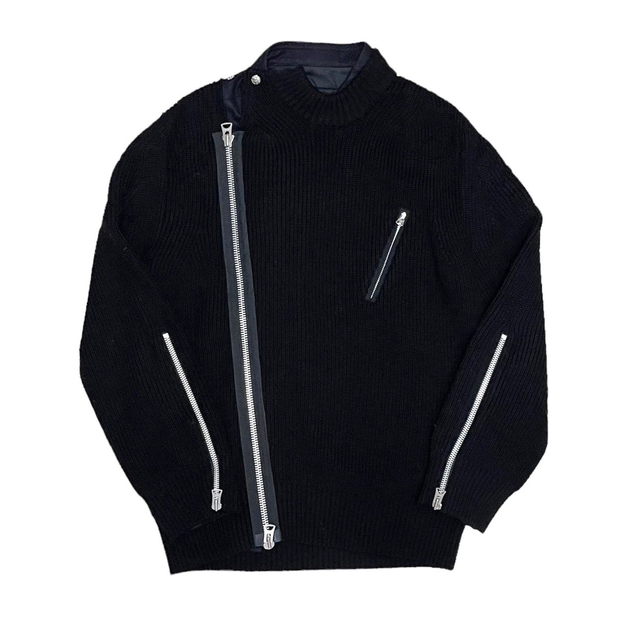 sacai 21AW Knit Riders Jacket ニット - positivecreations.ca