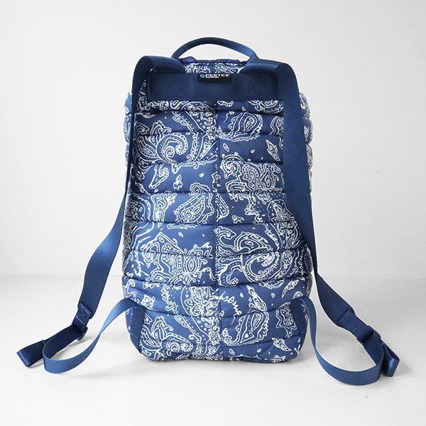 新品未使用品supreme Puffer Backpackバックパックペイズリー Supreme Supreme Puffer Backpack 'Blue Paisley' | REVERSIBLE