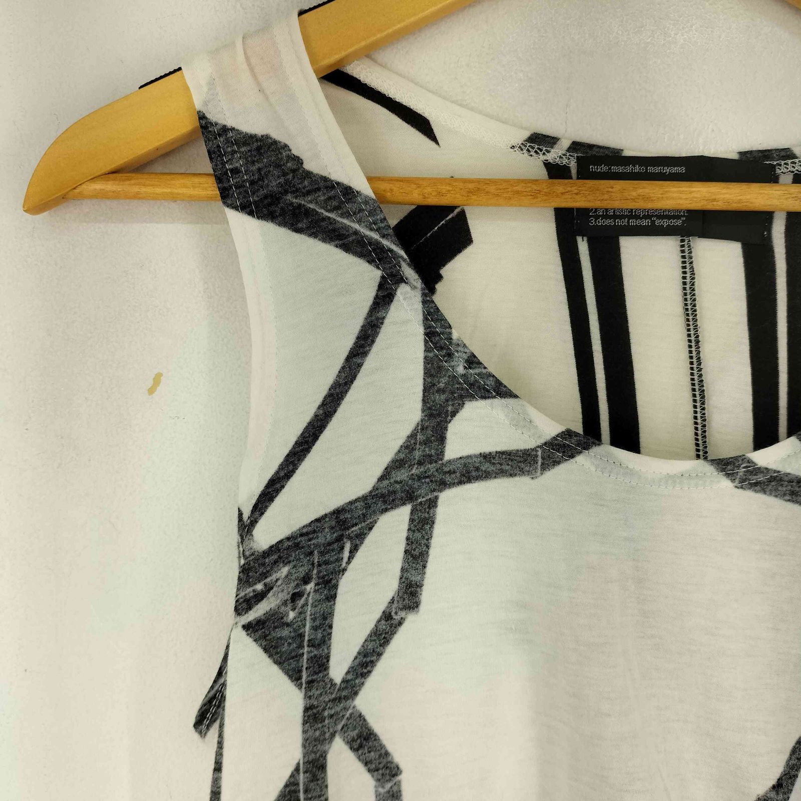 新品　nude:mm by Masahiko Maruyama タンクトップ nude:mm LEYERED TANK TOP NU-1756 | nude:masahiko maruyama