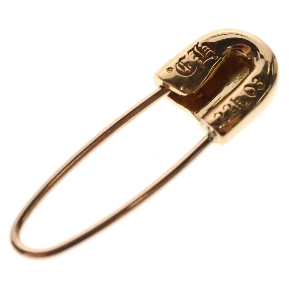 CHセーフティーピン22k 1pエメラルド 32mm x8mm 3.4g CHROME HEARTS