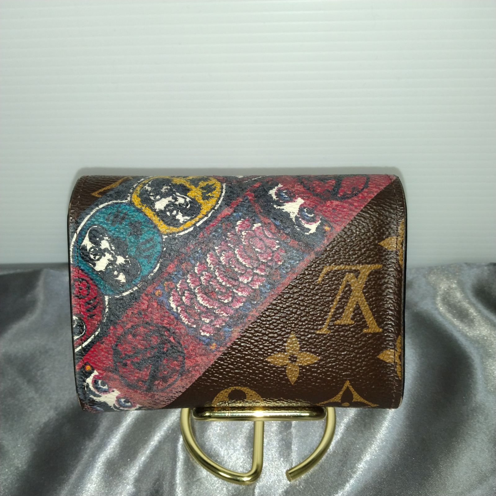 美品✨ルイ・ヴィトン 山本寛斎コラボ 歌舞伎 m67253/3つ折り財布 