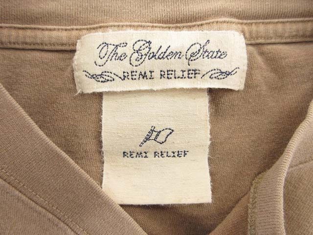 レミレリーフ REMI RELIEF MUSEドゥーズィエム クラス プリントT