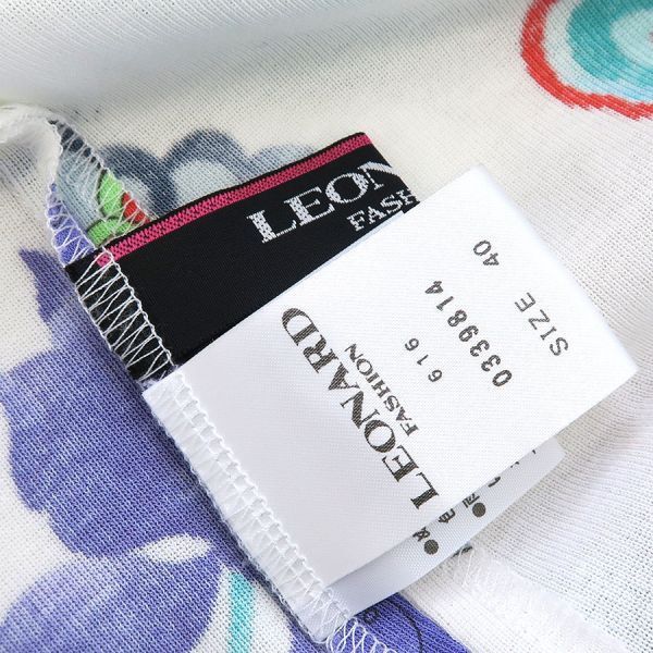 ★LEONARD★レオナール美カラー/品よくフェミニン/コットン ☆LEONARD☆レオナール美カラー/品よくフェミニン/コットン