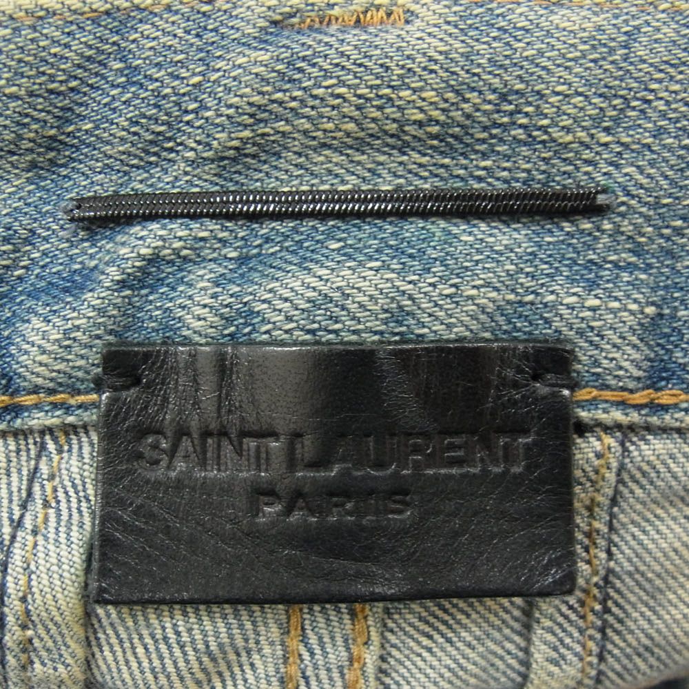 SAINT LAURENT サンローラン 391659 Y847M エディ期 Destroyed Skinny 