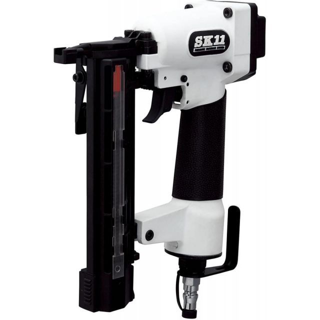 SK11 超軽量仕上釘打機 釘足長 12 35mm F35L SA-F35L-X1 安全装置付 深さ調整ダイヤル付 内装仕上部材 家具組立 エアーツール