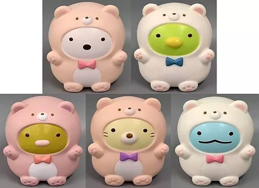 すみっコぐらし　おうちでくまカフェ スクイーズマスコット　まとめ売り 2025年最新】おうちでくまカフェ すみっコぐらし スクイーズの