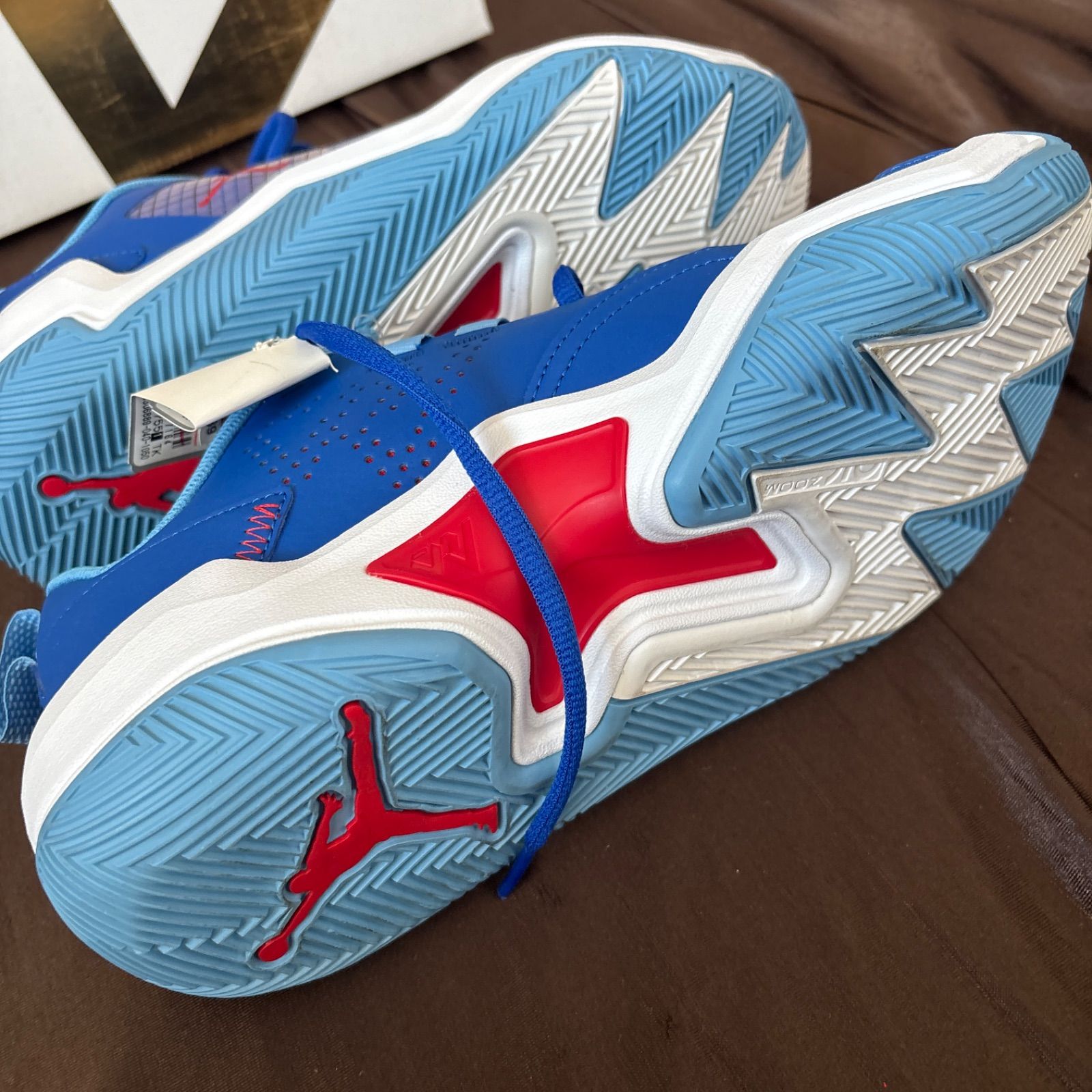 ナイキ ジョーダン ワン テイク4 PF 青DO7192-400新品 29cm JORDAN BRAND JORDAN ONE TAKE 4 PF GAME ROYAL/UNIVERSITY RED
