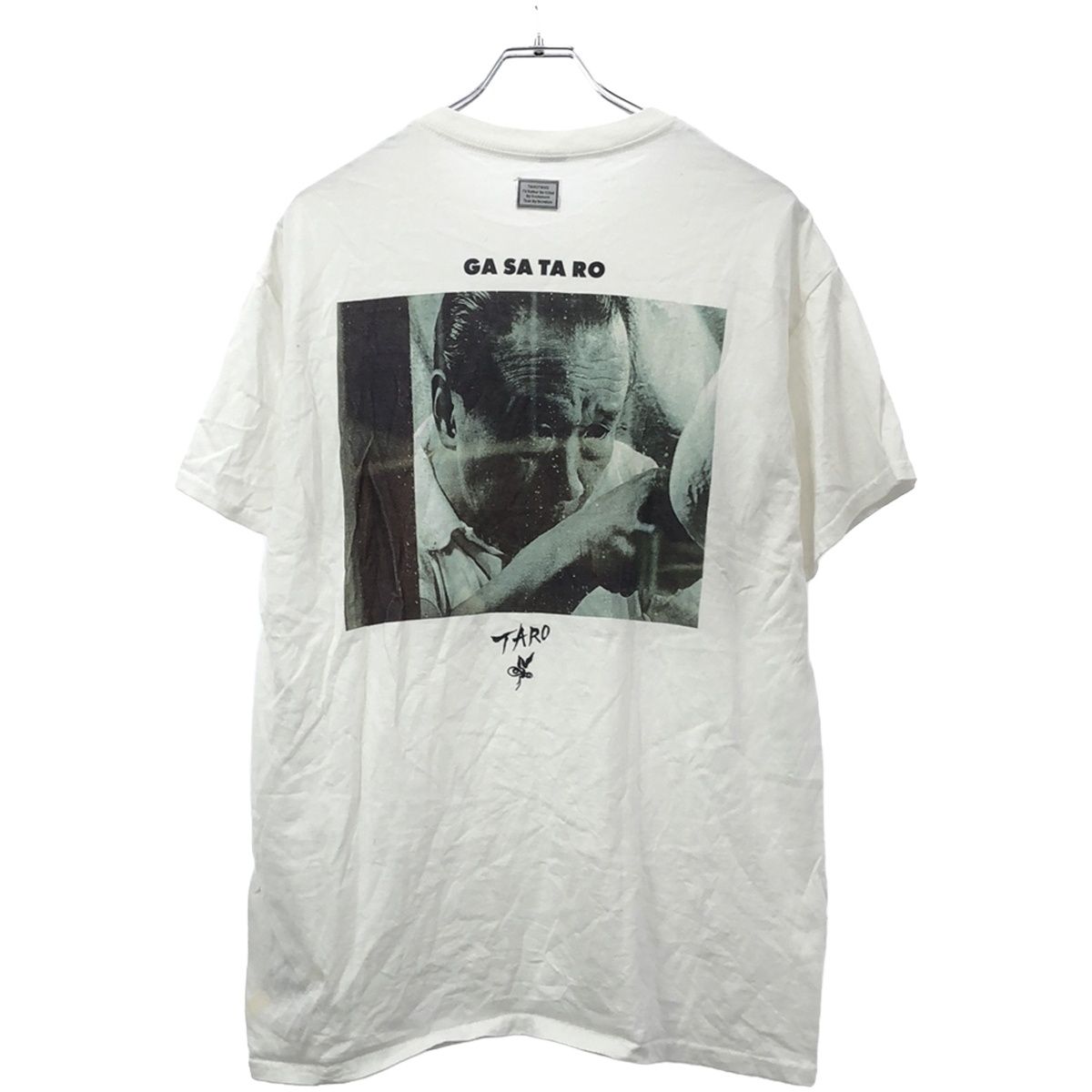 TANGTANG タンタン GASATARO コラボ フォトプリントTシャツ ホワイト L 