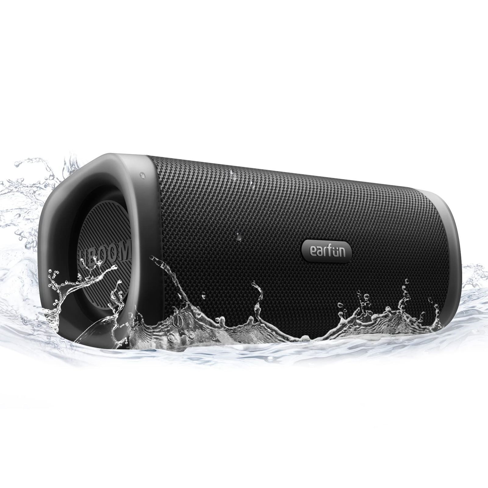 特売 VGP 2025 Summer 金賞 EarFun UBOOM L ワイヤレススピーカー 28W サウンド Bluetooth 5.0 重低音強化 16時間連続再生 IP67完全防水 デュアルパッシブラジエーター|DSP処理|ステレオペアリング機能