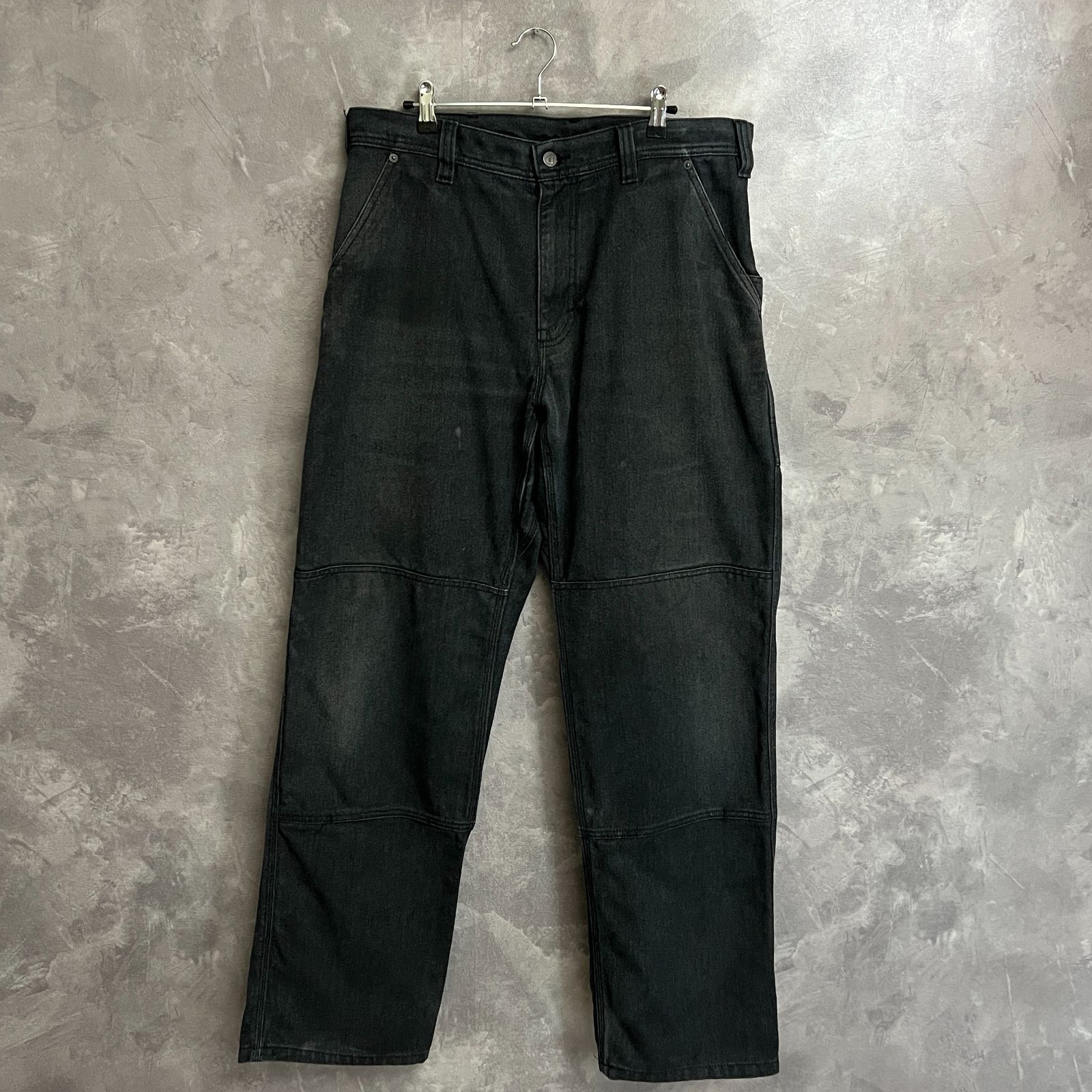 PATAGONIA アイアンフォージヘンプ キャンバス ダブルニーパンツ 黒 36